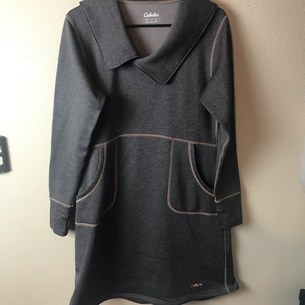 Cabela’s Long sleeve Sweatshirt Dress